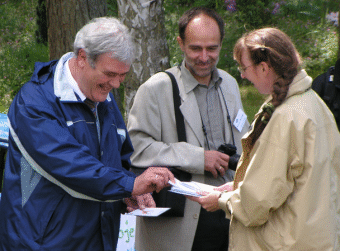 Minister Methling spielt